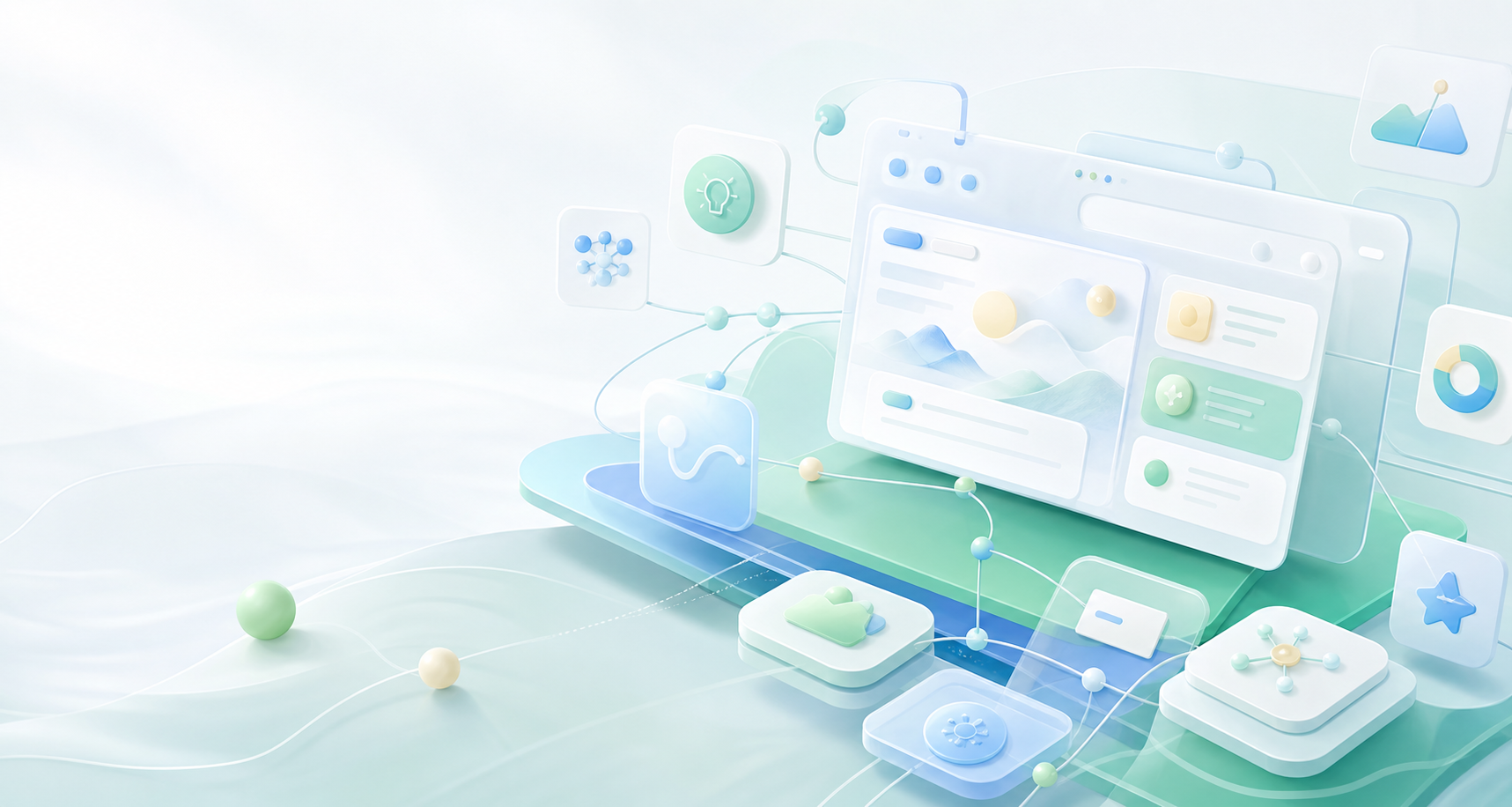 原创 AI 知识导航主视觉